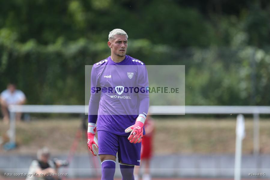 sport, action, Toto-Pokal Runde 1, Sportgelände, Fussball, FCS, FC06, Bad Kissingen, BFV, 19.07.2025, 1. FC Schweinfurt 1905, 1. FC 06 Bad Kissingen - Bild-ID: 2494185