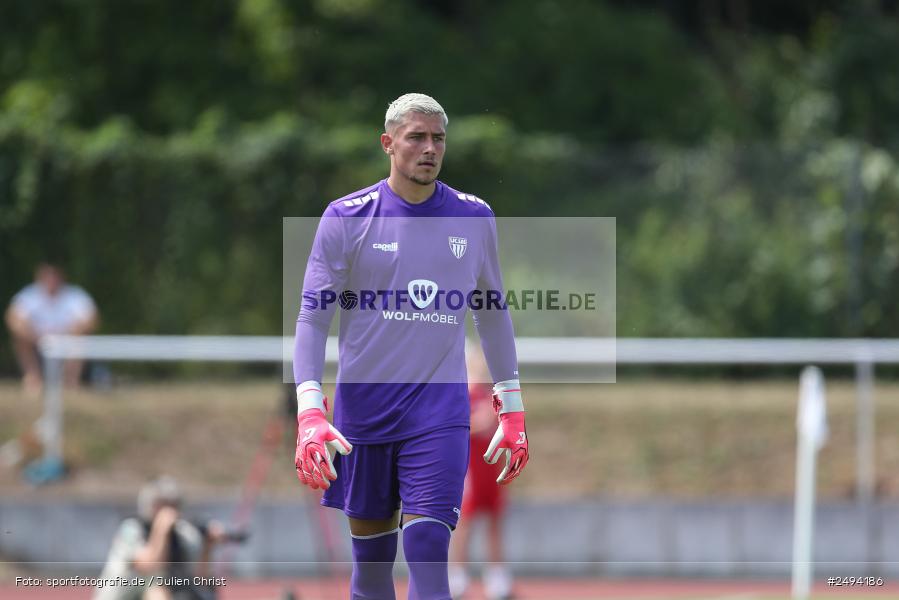 sport, action, Toto-Pokal Runde 1, Sportgelände, Fussball, FCS, FC06, Bad Kissingen, BFV, 19.07.2025, 1. FC Schweinfurt 1905, 1. FC 06 Bad Kissingen - Bild-ID: 2494186