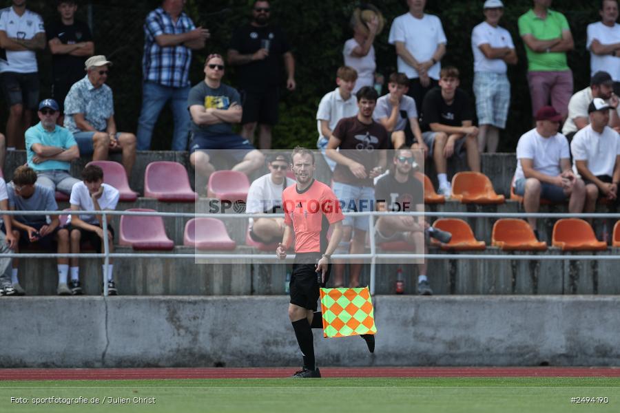 sport, action, Toto-Pokal Runde 1, Sportgelände, Fussball, FCS, FC06, Bad Kissingen, BFV, 19.07.2025, 1. FC Schweinfurt 1905, 1. FC 06 Bad Kissingen - Bild-ID: 2494190