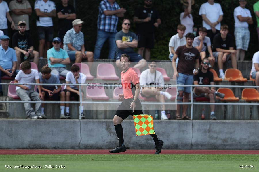 sport, action, Toto-Pokal Runde 1, Sportgelände, Fussball, FCS, FC06, Bad Kissingen, BFV, 19.07.2025, 1. FC Schweinfurt 1905, 1. FC 06 Bad Kissingen - Bild-ID: 2494191