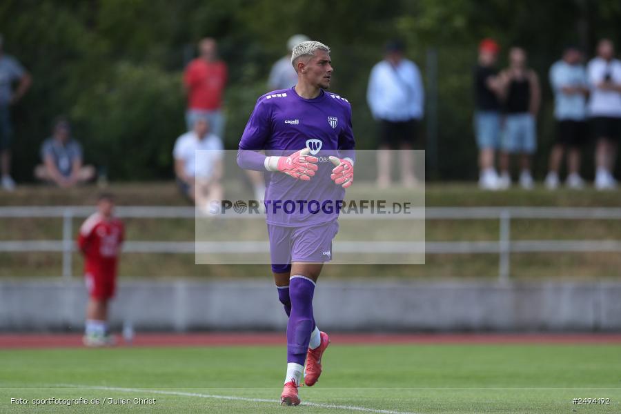 sport, action, Toto-Pokal Runde 1, Sportgelände, Fussball, FCS, FC06, Bad Kissingen, BFV, 19.07.2025, 1. FC Schweinfurt 1905, 1. FC 06 Bad Kissingen - Bild-ID: 2494192