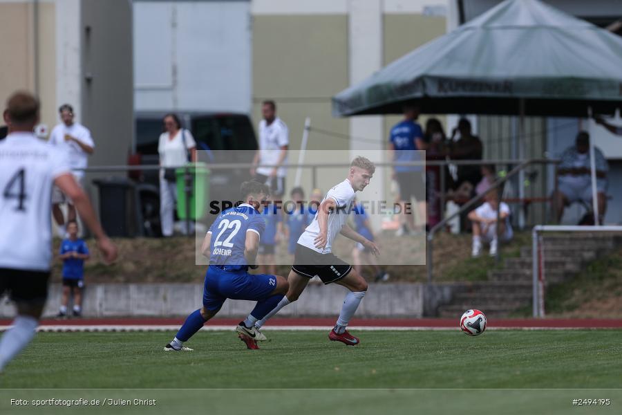 sport, action, Toto-Pokal Runde 1, Sportgelände, Fussball, FCS, FC06, Bad Kissingen, BFV, 19.07.2025, 1. FC Schweinfurt 1905, 1. FC 06 Bad Kissingen - Bild-ID: 2494195