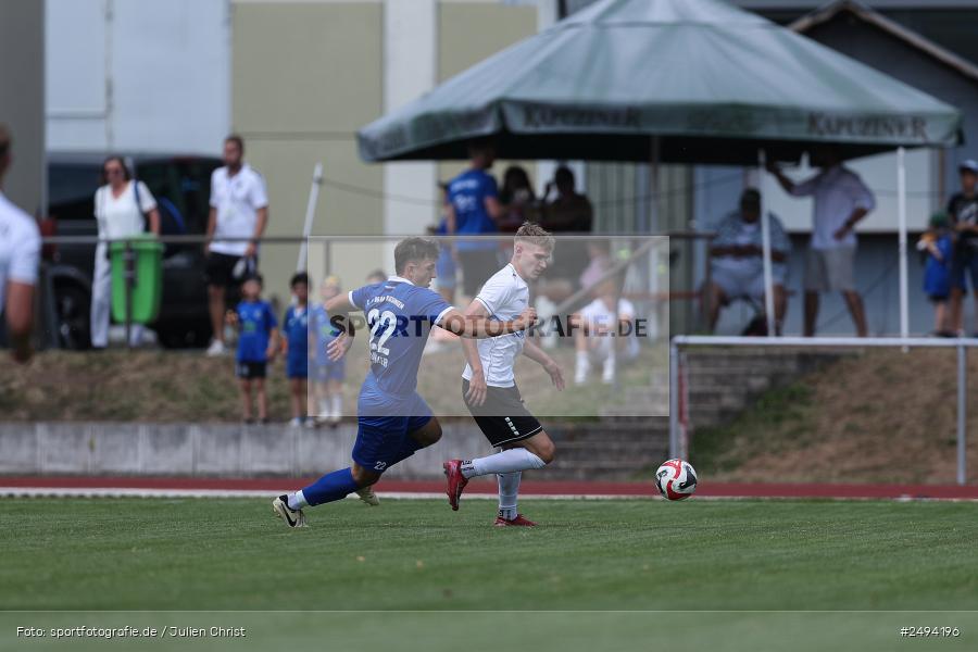 sport, action, Toto-Pokal Runde 1, Sportgelände, Fussball, FCS, FC06, Bad Kissingen, BFV, 19.07.2025, 1. FC Schweinfurt 1905, 1. FC 06 Bad Kissingen - Bild-ID: 2494196