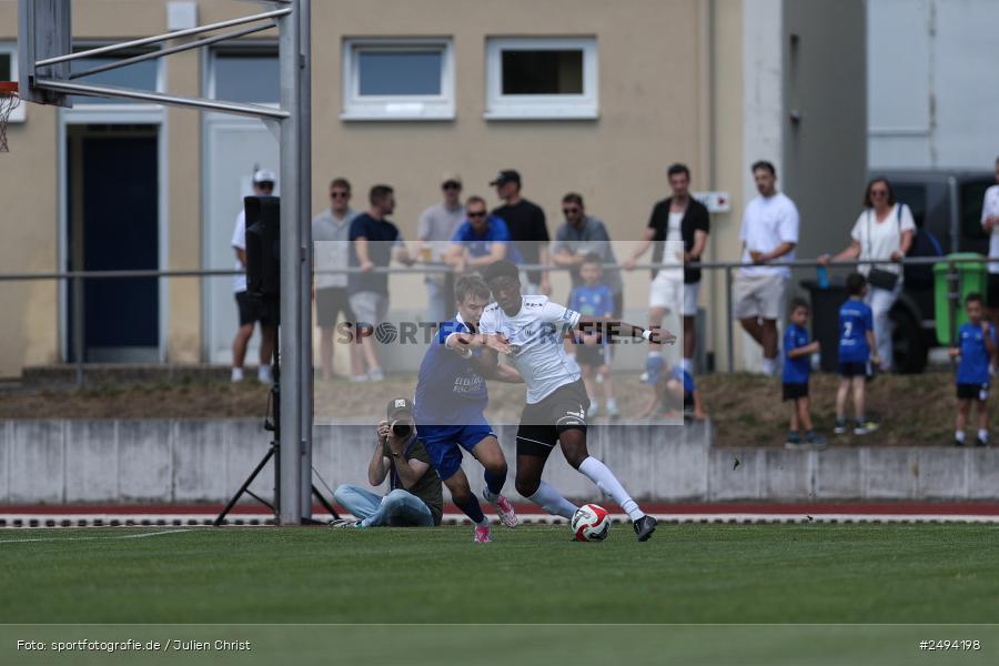 sport, action, Toto-Pokal Runde 1, Sportgelände, Fussball, FCS, FC06, Bad Kissingen, BFV, 19.07.2025, 1. FC Schweinfurt 1905, 1. FC 06 Bad Kissingen - Bild-ID: 2494198