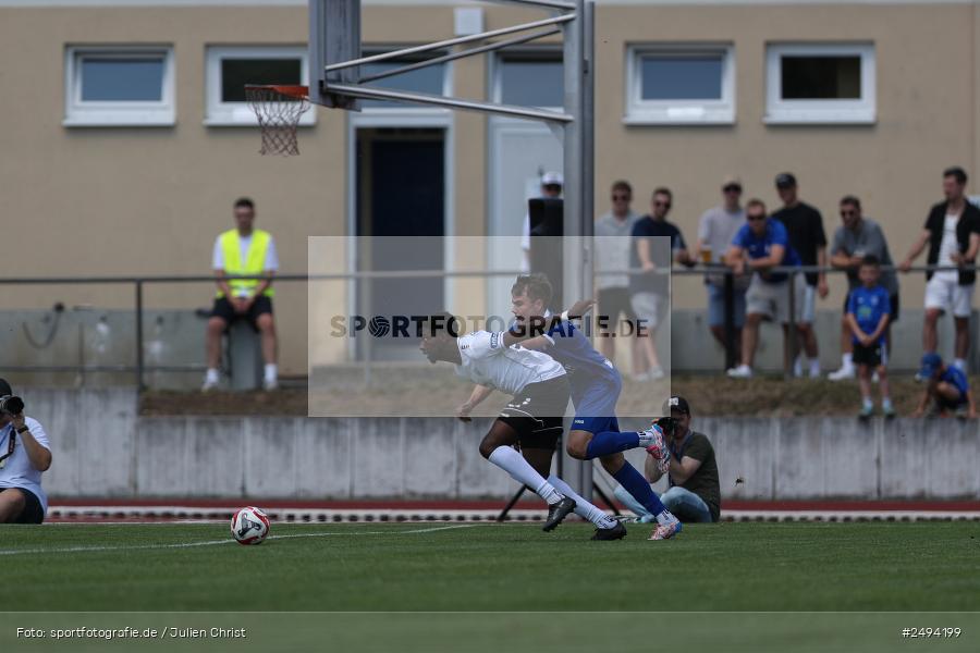 sport, action, Toto-Pokal Runde 1, Sportgelände, Fussball, FCS, FC06, Bad Kissingen, BFV, 19.07.2025, 1. FC Schweinfurt 1905, 1. FC 06 Bad Kissingen - Bild-ID: 2494199