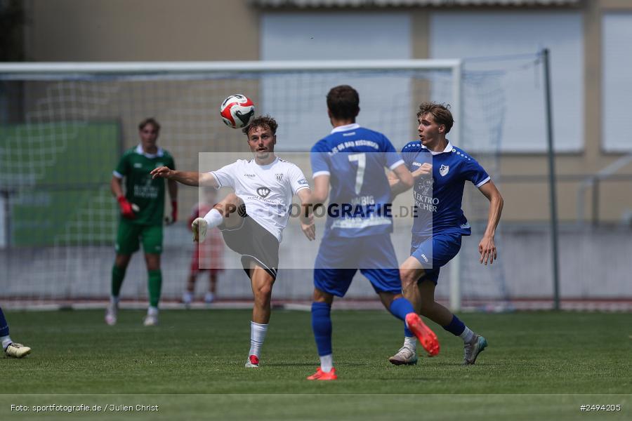 sport, action, Toto-Pokal Runde 1, Sportgelände, Fussball, FCS, FC06, Bad Kissingen, BFV, 19.07.2025, 1. FC Schweinfurt 1905, 1. FC 06 Bad Kissingen - Bild-ID: 2494205