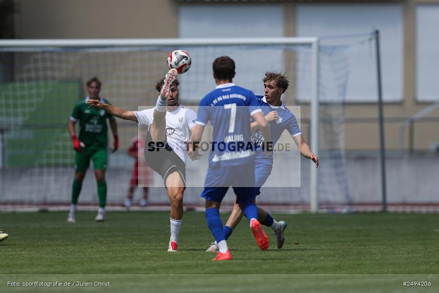 sport, action, Toto-Pokal Runde 1, Sportgelände, Fussball, FCS, FC06, Bad Kissingen, BFV, 19.07.2025, 1. FC Schweinfurt 1905, 1. FC 06 Bad Kissingen - Bild-ID: 2494206