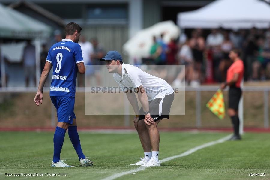 sport, action, Toto-Pokal Runde 1, Sportgelände, Fussball, FCS, FC06, Bad Kissingen, BFV, 19.07.2025, 1. FC Schweinfurt 1905, 1. FC 06 Bad Kissingen - Bild-ID: 2494215