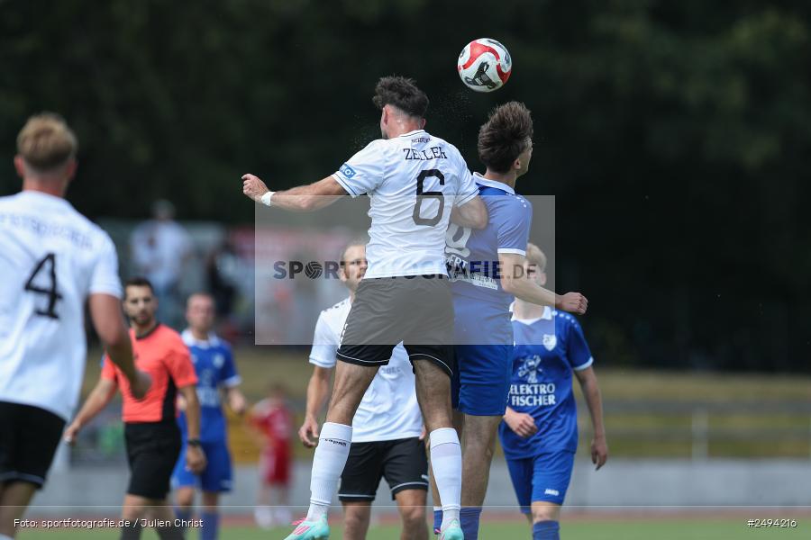 sport, action, Toto-Pokal Runde 1, Sportgelände, Fussball, FCS, FC06, Bad Kissingen, BFV, 19.07.2025, 1. FC Schweinfurt 1905, 1. FC 06 Bad Kissingen - Bild-ID: 2494216