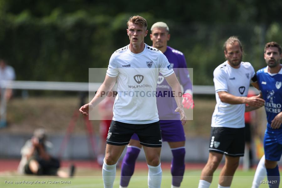 sport, action, Toto-Pokal Runde 1, Sportgelände, Fussball, FCS, FC06, Bad Kissingen, BFV, 19.07.2025, 1. FC Schweinfurt 1905, 1. FC 06 Bad Kissingen - Bild-ID: 2494217