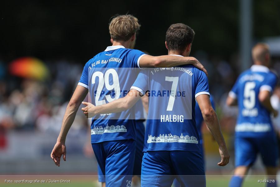 sport, action, Toto-Pokal Runde 1, Sportgelände, Fussball, FCS, FC06, Bad Kissingen, BFV, 19.07.2025, 1. FC Schweinfurt 1905, 1. FC 06 Bad Kissingen - Bild-ID: 2494218