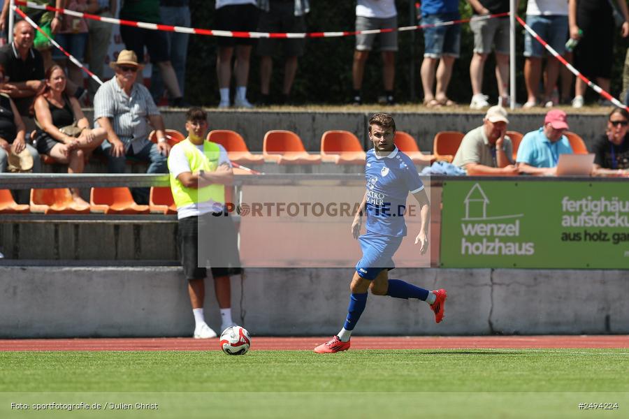 sport, action, Toto-Pokal Runde 1, Sportgelände, Fussball, FCS, FC06, Bad Kissingen, BFV, 19.07.2025, 1. FC Schweinfurt 1905, 1. FC 06 Bad Kissingen - Bild-ID: 2494224