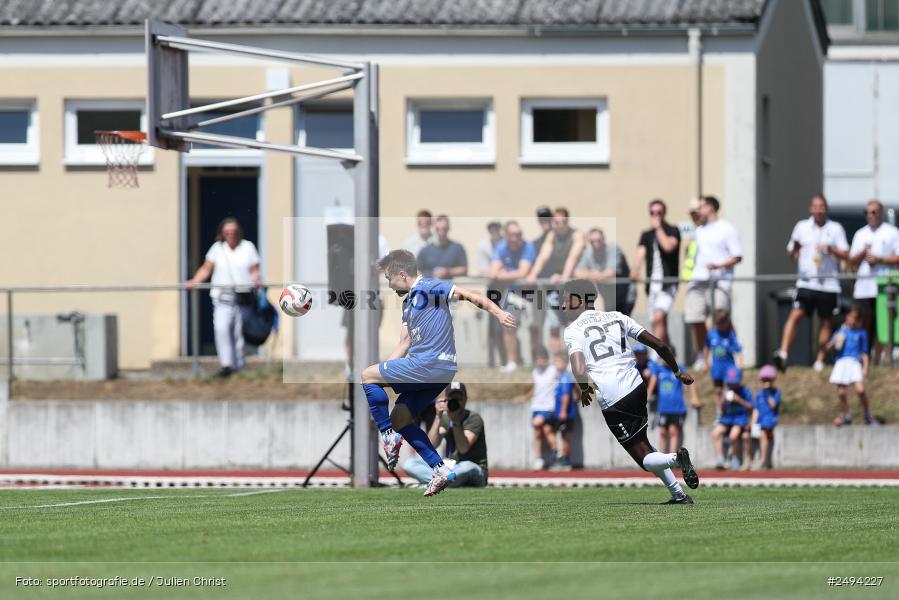 sport, action, Toto-Pokal Runde 1, Sportgelände, Fussball, FCS, FC06, Bad Kissingen, BFV, 19.07.2025, 1. FC Schweinfurt 1905, 1. FC 06 Bad Kissingen - Bild-ID: 2494227