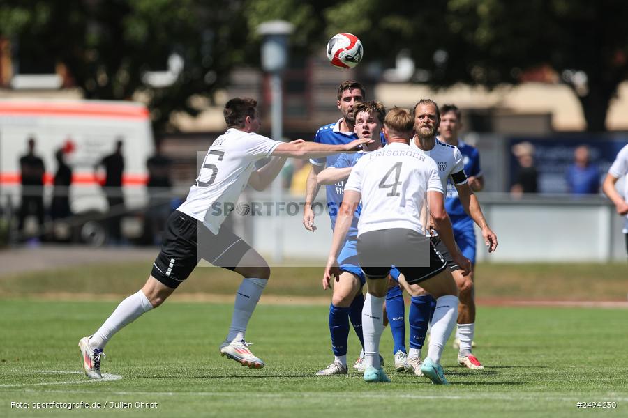 sport, action, Toto-Pokal Runde 1, Sportgelände, Fussball, FCS, FC06, Bad Kissingen, BFV, 19.07.2025, 1. FC Schweinfurt 1905, 1. FC 06 Bad Kissingen - Bild-ID: 2494230