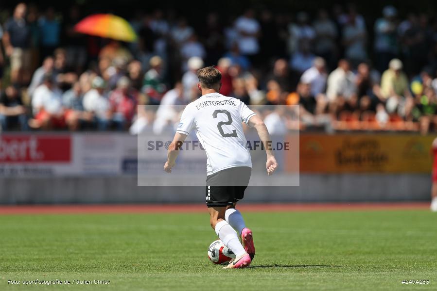 sport, action, Toto-Pokal Runde 1, Sportgelände, Fussball, FCS, FC06, Bad Kissingen, BFV, 19.07.2025, 1. FC Schweinfurt 1905, 1. FC 06 Bad Kissingen - Bild-ID: 2494233