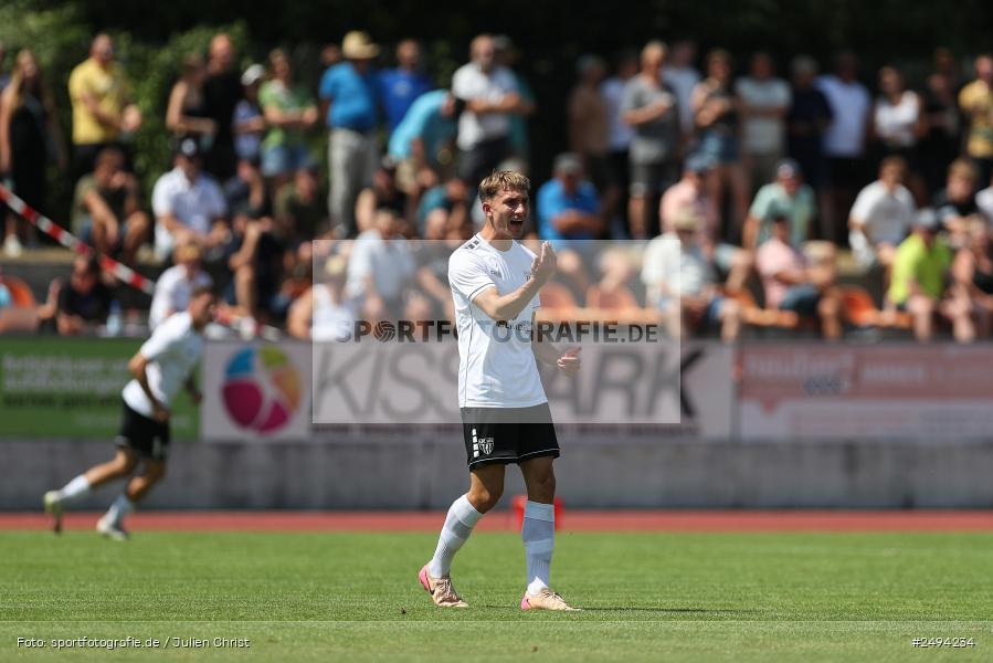 sport, action, Toto-Pokal Runde 1, Sportgelände, Fussball, FCS, FC06, Bad Kissingen, BFV, 19.07.2025, 1. FC Schweinfurt 1905, 1. FC 06 Bad Kissingen - Bild-ID: 2494234