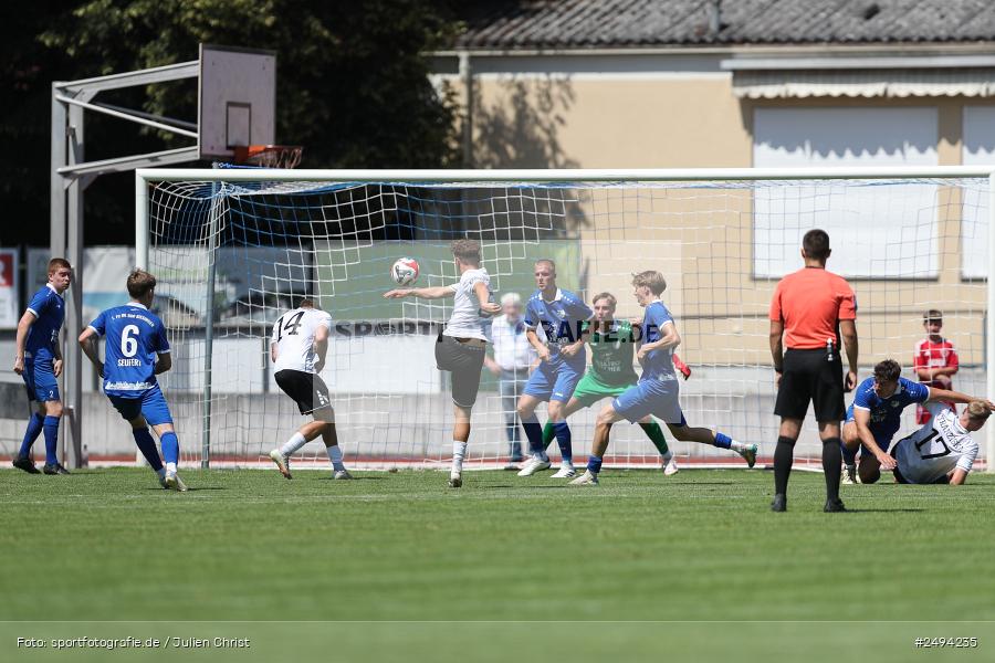 sport, action, Toto-Pokal Runde 1, Sportgelände, Fussball, FCS, FC06, Bad Kissingen, BFV, 19.07.2025, 1. FC Schweinfurt 1905, 1. FC 06 Bad Kissingen - Bild-ID: 2494235
