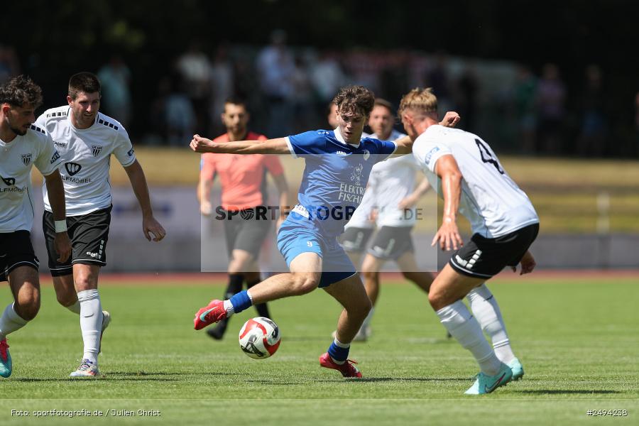 sport, action, Toto-Pokal Runde 1, Sportgelände, Fussball, FCS, FC06, Bad Kissingen, BFV, 19.07.2025, 1. FC Schweinfurt 1905, 1. FC 06 Bad Kissingen - Bild-ID: 2494238 sport, action, Toto-Pokal Runde 1, Sportgelände, Fussball, FCS, FC06, Bad Kissingen, BFV, 19.07.2025, 1. FC Schweinfurt 1905, 1. FC 06 Bad Kissingen - Bild-ID: 2494238