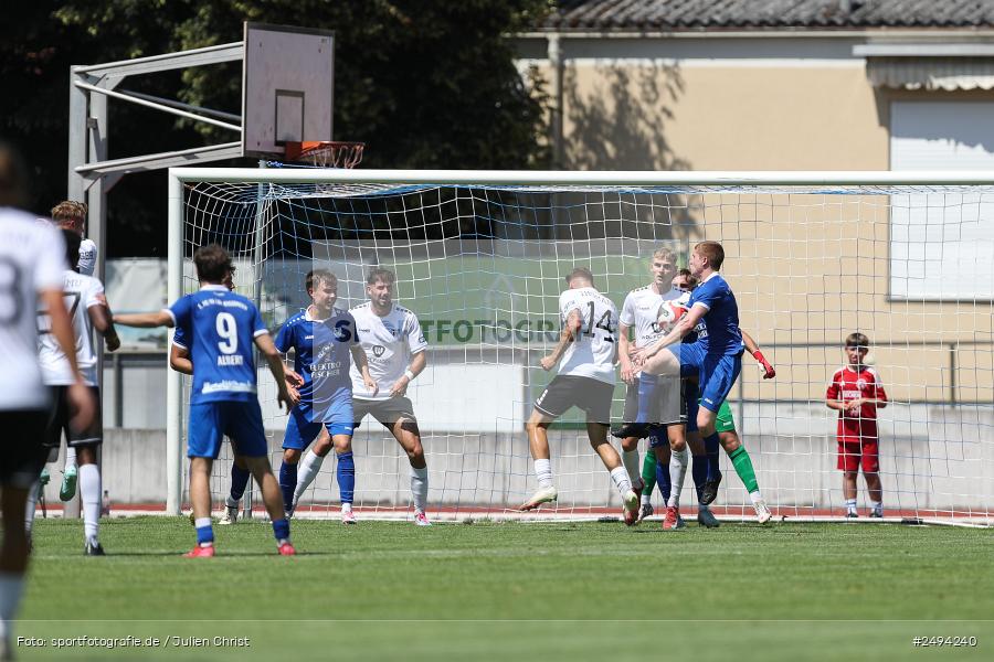 sport, action, Toto-Pokal Runde 1, Sportgelände, Fussball, FCS, FC06, Bad Kissingen, BFV, 19.07.2025, 1. FC Schweinfurt 1905, 1. FC 06 Bad Kissingen - Bild-ID: 2494240 sport, action, Toto-Pokal Runde 1, Sportgelände, Fussball, FCS, FC06, Bad Kissingen, BFV, 19.07.2025, 1. FC Schweinfurt 1905, 1. FC 06 Bad Kissingen - Bild-ID: 2494240