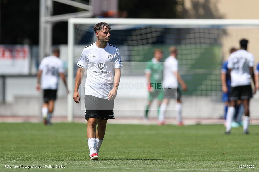 sport, action, Toto-Pokal Runde 1, Sportgelände, Fussball, FCS, FC06, Bad Kissingen, BFV, 19.07.2025, 1. FC Schweinfurt 1905, 1. FC 06 Bad Kissingen - Bild-ID: 2494252