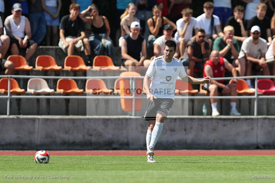 sport, action, Toto-Pokal Runde 1, Sportgelände, Fussball, FCS, FC06, Bad Kissingen, BFV, 19.07.2025, 1. FC Schweinfurt 1905, 1. FC 06 Bad Kissingen - Bild-ID: 2494258