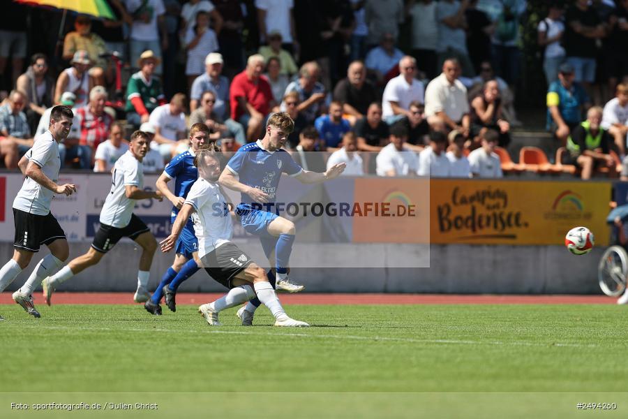 sport, action, Toto-Pokal Runde 1, Sportgelände, Fussball, FCS, FC06, Bad Kissingen, BFV, 19.07.2025, 1. FC Schweinfurt 1905, 1. FC 06 Bad Kissingen - Bild-ID: 2494260