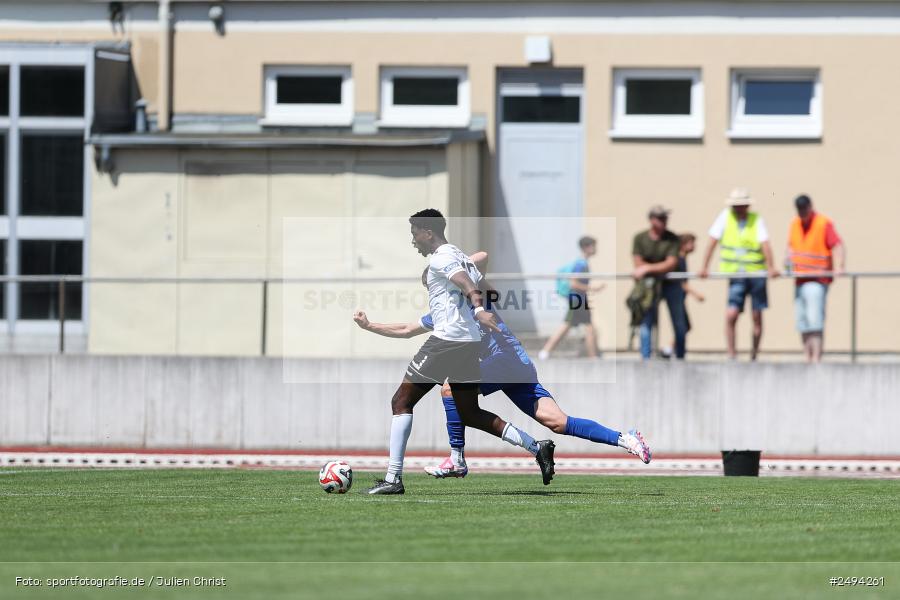 sport, action, Toto-Pokal Runde 1, Sportgelände, Fussball, FCS, FC06, Bad Kissingen, BFV, 19.07.2025, 1. FC Schweinfurt 1905, 1. FC 06 Bad Kissingen - Bild-ID: 2494261