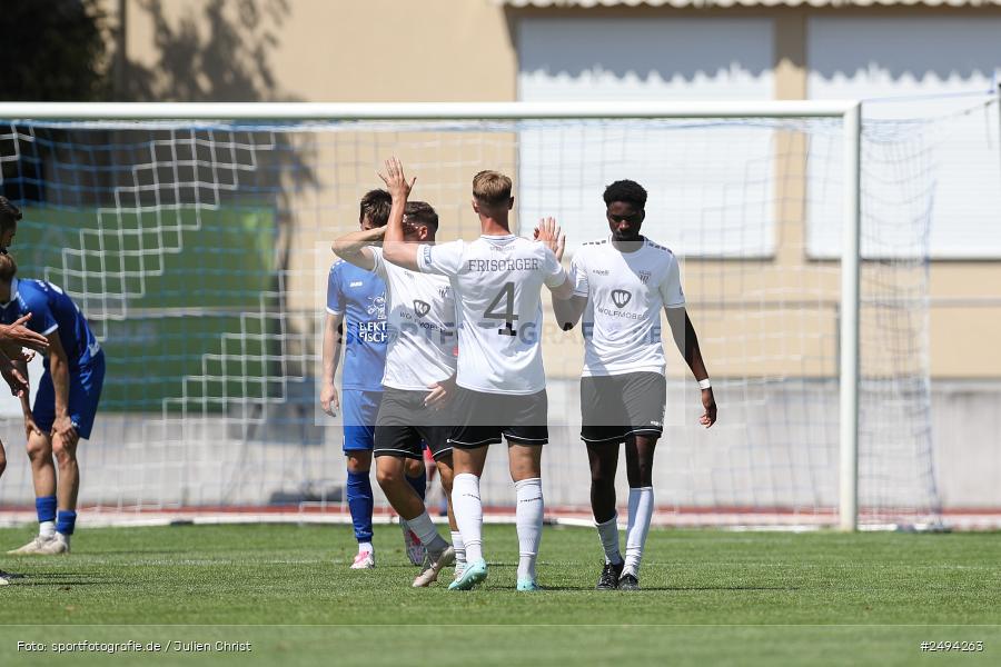 sport, action, Toto-Pokal Runde 1, Sportgelände, Fussball, FCS, FC06, Bad Kissingen, BFV, 19.07.2025, 1. FC Schweinfurt 1905, 1. FC 06 Bad Kissingen - Bild-ID: 2494263