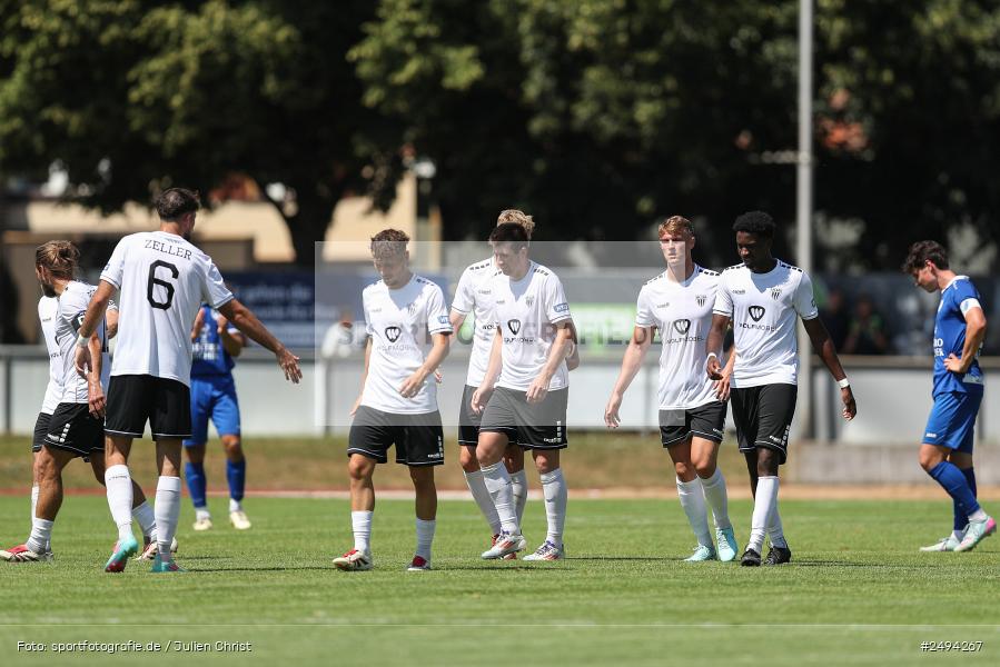sport, action, Toto-Pokal Runde 1, Sportgelände, Fussball, FCS, FC06, Bad Kissingen, BFV, 19.07.2025, 1. FC Schweinfurt 1905, 1. FC 06 Bad Kissingen - Bild-ID: 2494267