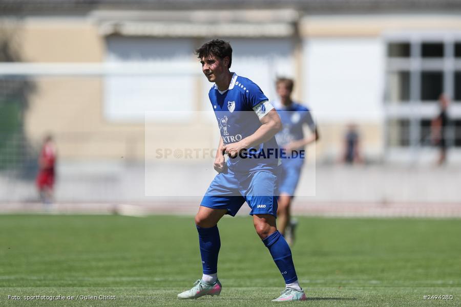 sport, action, Toto-Pokal Runde 1, Sportgelände, Fussball, FCS, FC06, Bad Kissingen, BFV, 19.07.2025, 1. FC Schweinfurt 1905, 1. FC 06 Bad Kissingen - Bild-ID: 2494280