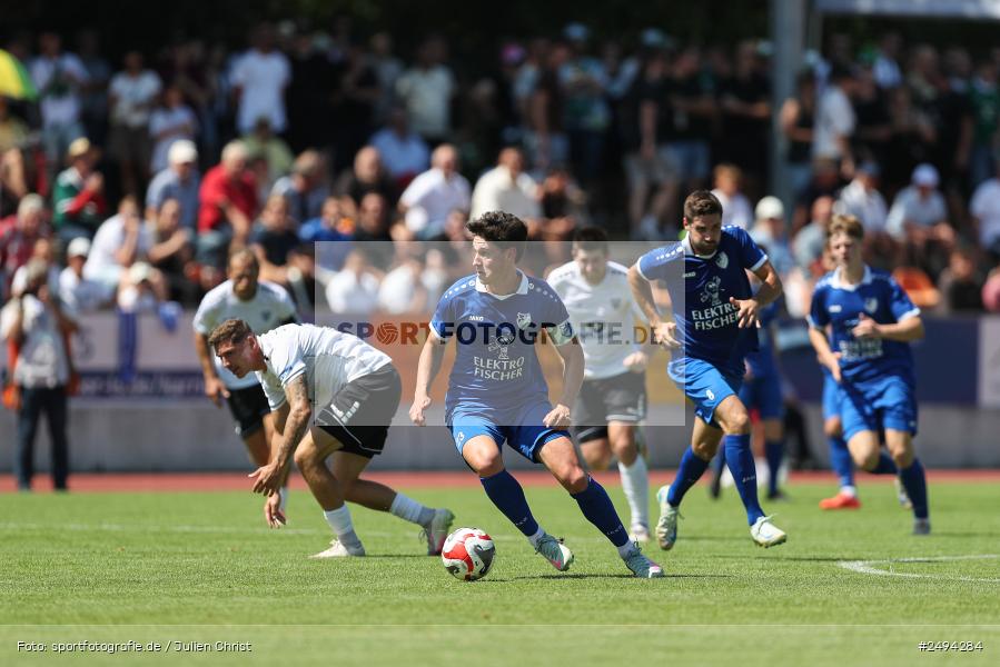 sport, action, Toto-Pokal Runde 1, Sportgelände, Fussball, FCS, FC06, Bad Kissingen, BFV, 19.07.2025, 1. FC Schweinfurt 1905, 1. FC 06 Bad Kissingen - Bild-ID: 2494284