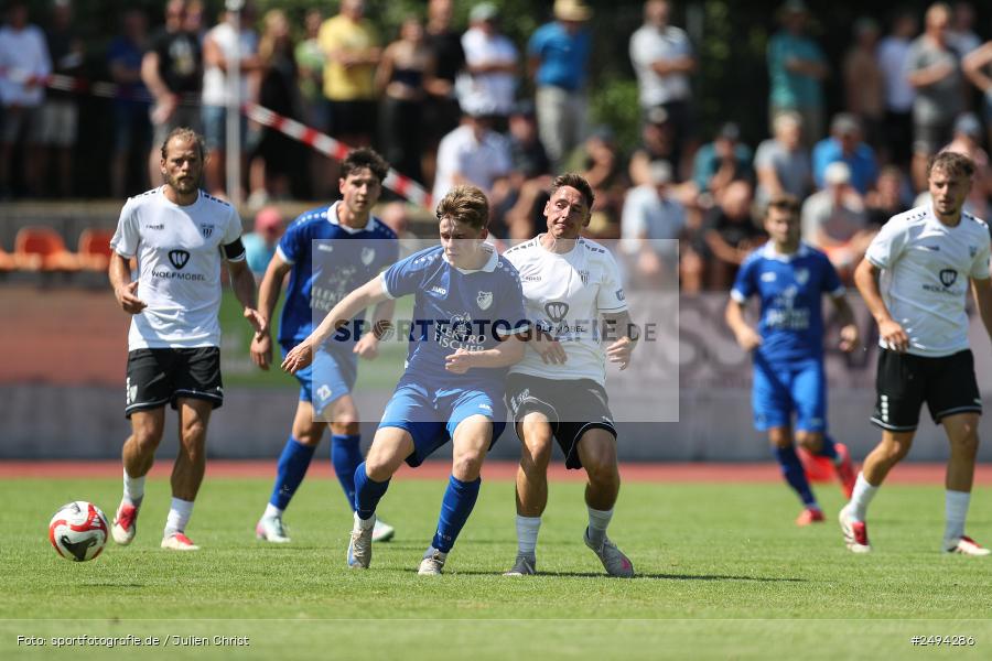 sport, action, Toto-Pokal Runde 1, Sportgelände, Fussball, FCS, FC06, Bad Kissingen, BFV, 19.07.2025, 1. FC Schweinfurt 1905, 1. FC 06 Bad Kissingen - Bild-ID: 2494286