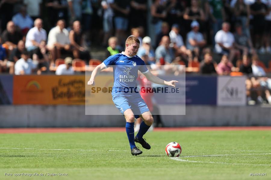 sport, action, Toto-Pokal Runde 1, Sportgelände, Fussball, FCS, FC06, Bad Kissingen, BFV, 19.07.2025, 1. FC Schweinfurt 1905, 1. FC 06 Bad Kissingen - Bild-ID: 2494291