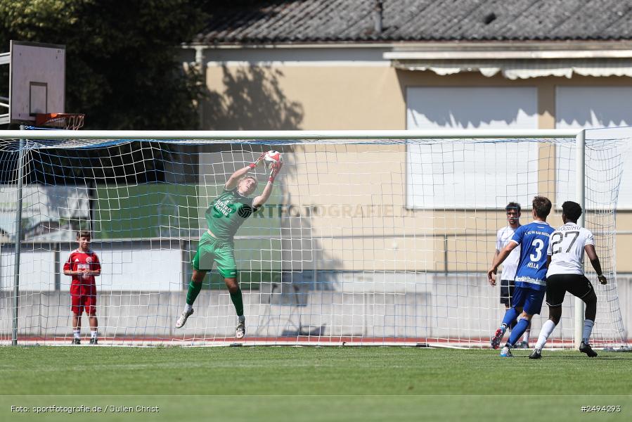 sport, action, Toto-Pokal Runde 1, Sportgelände, Fussball, FCS, FC06, Bad Kissingen, BFV, 19.07.2025, 1. FC Schweinfurt 1905, 1. FC 06 Bad Kissingen - Bild-ID: 2494293