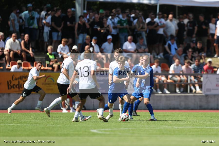 sport, action, Toto-Pokal Runde 1, Sportgelände, Fussball, FCS, FC06, Bad Kissingen, BFV, 19.07.2025, 1. FC Schweinfurt 1905, 1. FC 06 Bad Kissingen - Bild-ID: 2494294