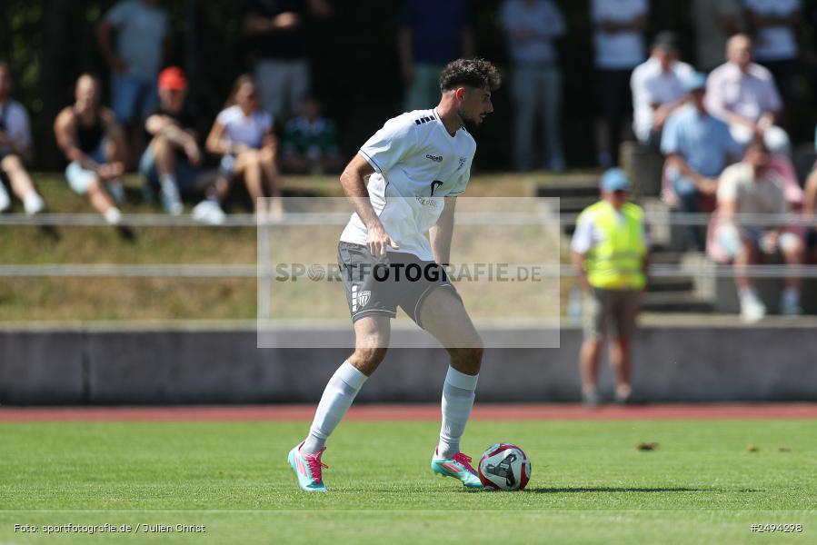 sport, action, Toto-Pokal Runde 1, Sportgelände, Fussball, FCS, FC06, Bad Kissingen, BFV, 19.07.2025, 1. FC Schweinfurt 1905, 1. FC 06 Bad Kissingen - Bild-ID: 2494298