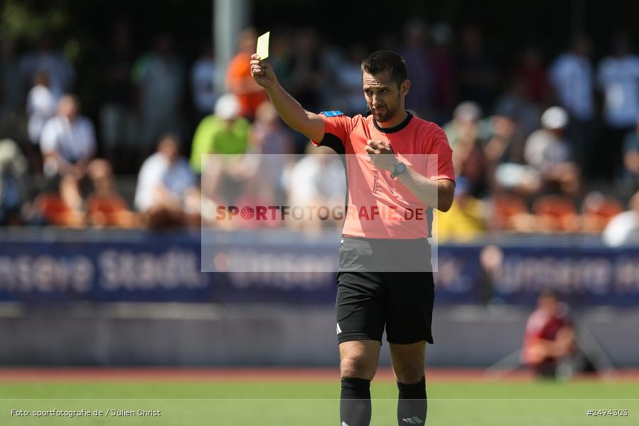 sport, action, Toto-Pokal Runde 1, Sportgelände, Fussball, FCS, FC06, Bad Kissingen, BFV, 19.07.2025, 1. FC Schweinfurt 1905, 1. FC 06 Bad Kissingen - Bild-ID: 2494303