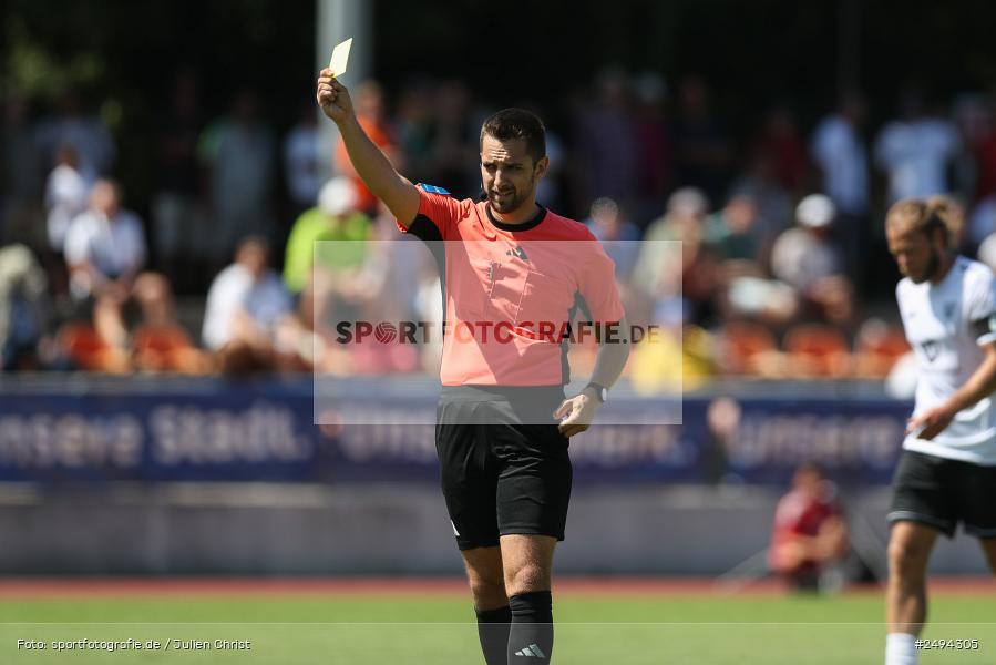 sport, action, Toto-Pokal Runde 1, Sportgelände, Fussball, FCS, FC06, Bad Kissingen, BFV, 19.07.2025, 1. FC Schweinfurt 1905, 1. FC 06 Bad Kissingen - Bild-ID: 2494305