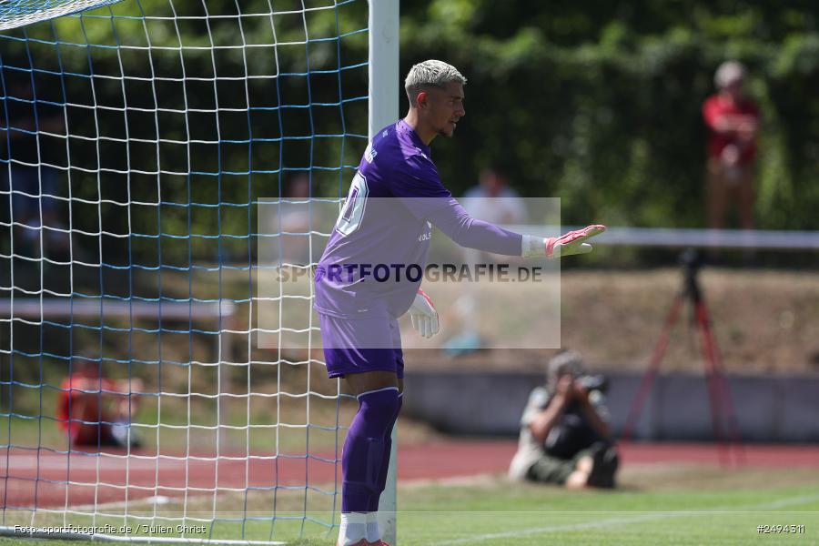 sport, action, Toto-Pokal Runde 1, Sportgelände, Fussball, FCS, FC06, Bad Kissingen, BFV, 19.07.2025, 1. FC Schweinfurt 1905, 1. FC 06 Bad Kissingen - Bild-ID: 2494311