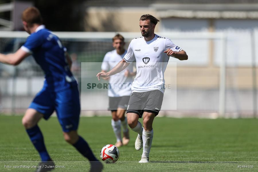 sport, action, Toto-Pokal Runde 1, Sportgelände, Fussball, FCS, FC06, Bad Kissingen, BFV, 19.07.2025, 1. FC Schweinfurt 1905, 1. FC 06 Bad Kissingen - Bild-ID: 2494316