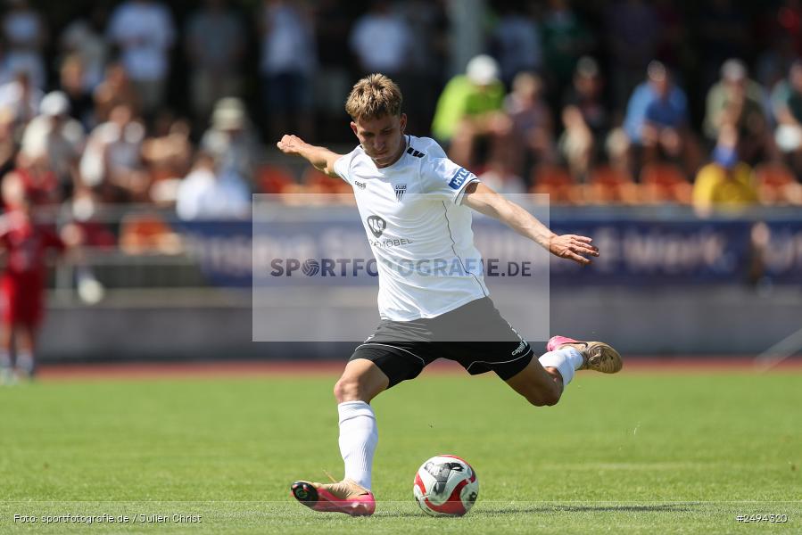 sport, action, Toto-Pokal Runde 1, Sportgelände, Fussball, FCS, FC06, Bad Kissingen, BFV, 19.07.2025, 1. FC Schweinfurt 1905, 1. FC 06 Bad Kissingen - Bild-ID: 2494320