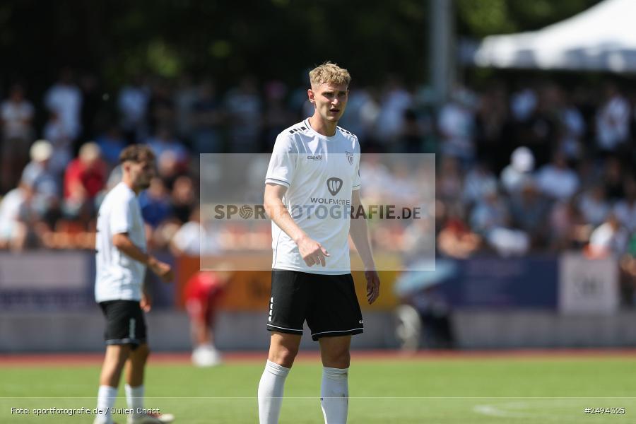 sport, action, Toto-Pokal Runde 1, Sportgelände, Fussball, FCS, FC06, Bad Kissingen, BFV, 19.07.2025, 1. FC Schweinfurt 1905, 1. FC 06 Bad Kissingen - Bild-ID: 2494325