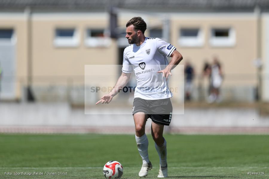 sport, action, Toto-Pokal Runde 1, Sportgelände, Fussball, FCS, FC06, Bad Kissingen, BFV, 19.07.2025, 1. FC Schweinfurt 1905, 1. FC 06 Bad Kissingen - Bild-ID: 2494329