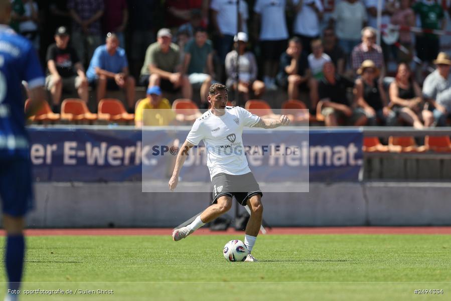 sport, action, Toto-Pokal Runde 1, Sportgelände, Fussball, FCS, FC06, Bad Kissingen, BFV, 19.07.2025, 1. FC Schweinfurt 1905, 1. FC 06 Bad Kissingen - Bild-ID: 2494334