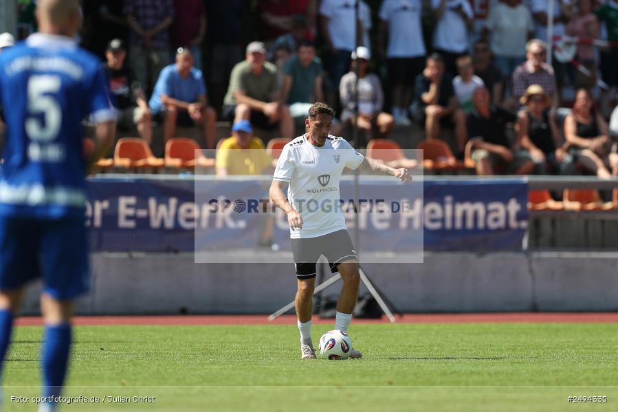 sport, action, Toto-Pokal Runde 1, Sportgelände, Fussball, FCS, FC06, Bad Kissingen, BFV, 19.07.2025, 1. FC Schweinfurt 1905, 1. FC 06 Bad Kissingen - Bild-ID: 2494335