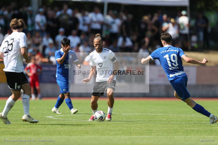 sport, action, Toto-Pokal Runde 1, Sportgelände, Fussball, FCS, FC06, Bad Kissingen, BFV, 19.07.2025, 1. FC Schweinfurt 1905, 1. FC 06 Bad Kissingen - Bild-ID: 2494337