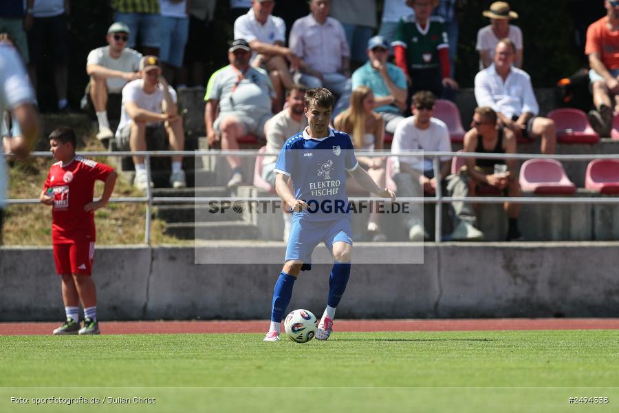 sport, action, Toto-Pokal Runde 1, Sportgelände, Fussball, FCS, FC06, Bad Kissingen, BFV, 19.07.2025, 1. FC Schweinfurt 1905, 1. FC 06 Bad Kissingen - Bild-ID: 2494338