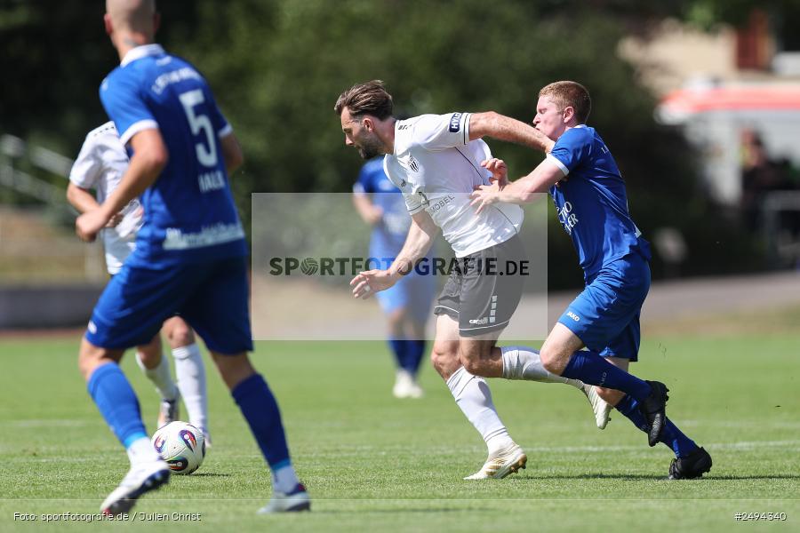 sport, action, Toto-Pokal Runde 1, Sportgelände, Fussball, FCS, FC06, Bad Kissingen, BFV, 19.07.2025, 1. FC Schweinfurt 1905, 1. FC 06 Bad Kissingen - Bild-ID: 2494340