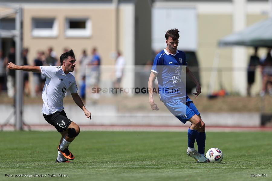 sport, action, Toto-Pokal Runde 1, Sportgelände, Fussball, FCS, FC06, Bad Kissingen, BFV, 19.07.2025, 1. FC Schweinfurt 1905, 1. FC 06 Bad Kissingen - Bild-ID: 2494341