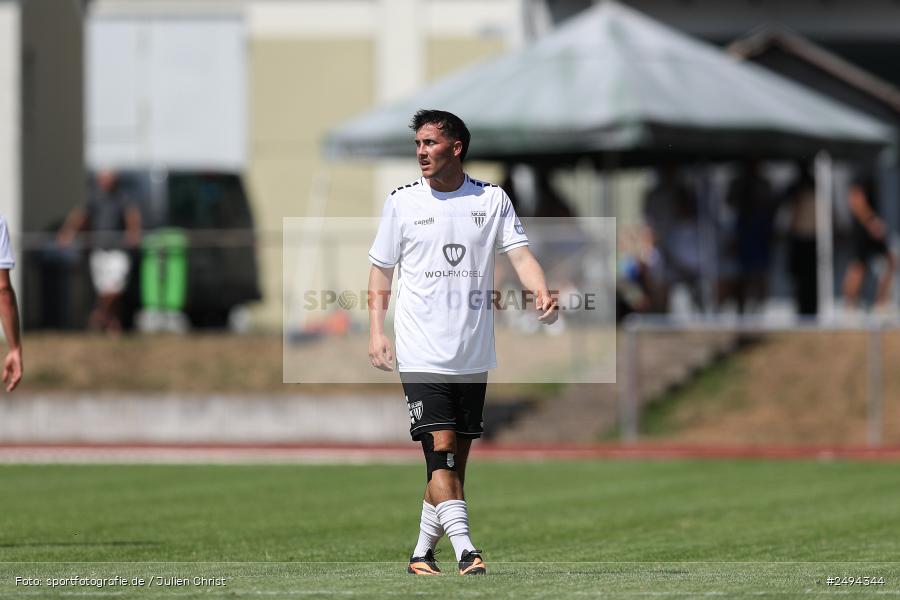 sport, action, Toto-Pokal Runde 1, Sportgelände, Fussball, FCS, FC06, Bad Kissingen, BFV, 19.07.2025, 1. FC Schweinfurt 1905, 1. FC 06 Bad Kissingen - Bild-ID: 2494344